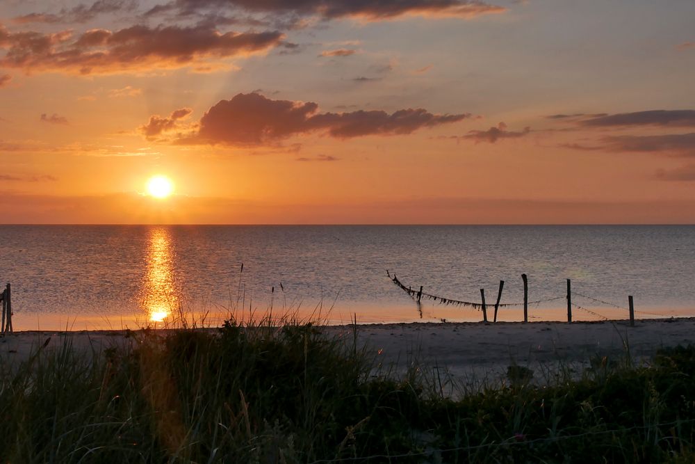 Sonnenaufgang über der Ostsee