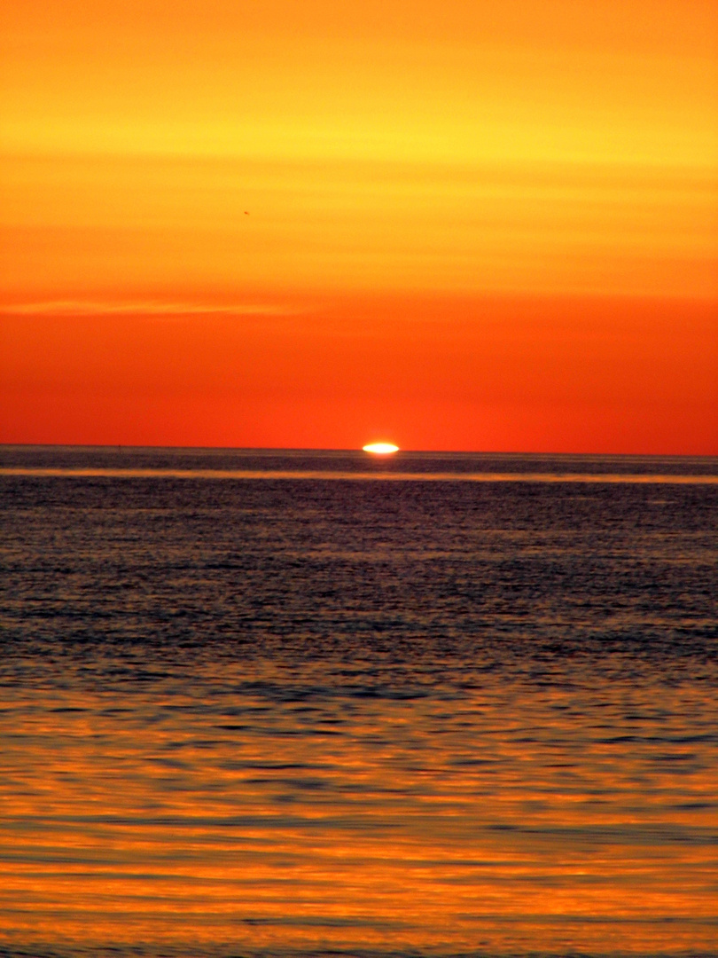 Sonnenaufgang über der Ostsee - Usedom Koserow II