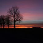 Sonnenaufgang über der schönen Oberlausitz