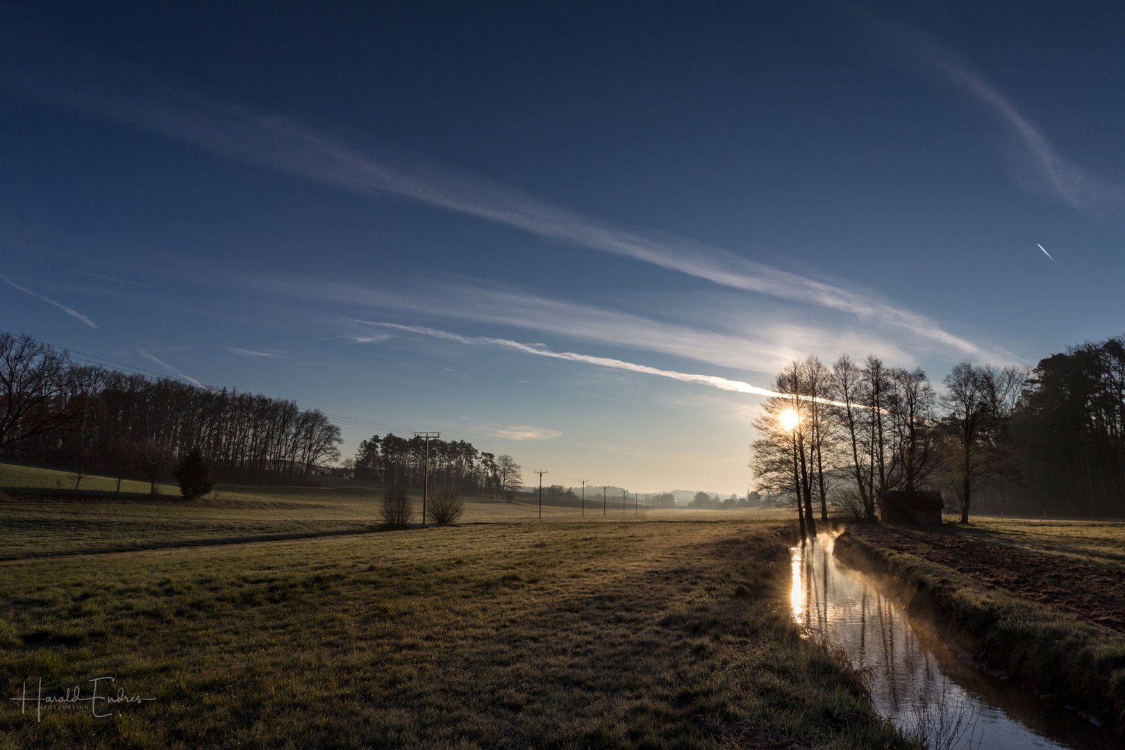 Sonnenaufgang über der Schwabach