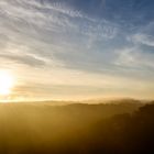 Sonnenaufgang über der schwäbischen Alb II