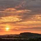 Sonnenaufgang über der Siersburg 