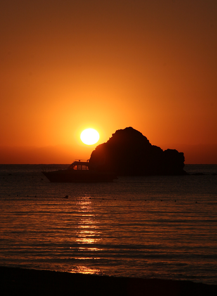 Sonnenaufgang über der Türkischen Küste