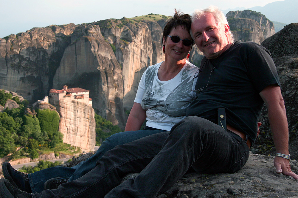 Sonnenaufgang über der Vikos-Schlucht...