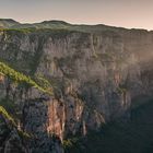 Sonnenaufgang über der Vikos-Schlucht