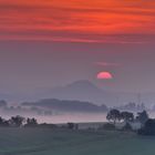 *Sonnenaufgang über der Wittlicher Senke II*