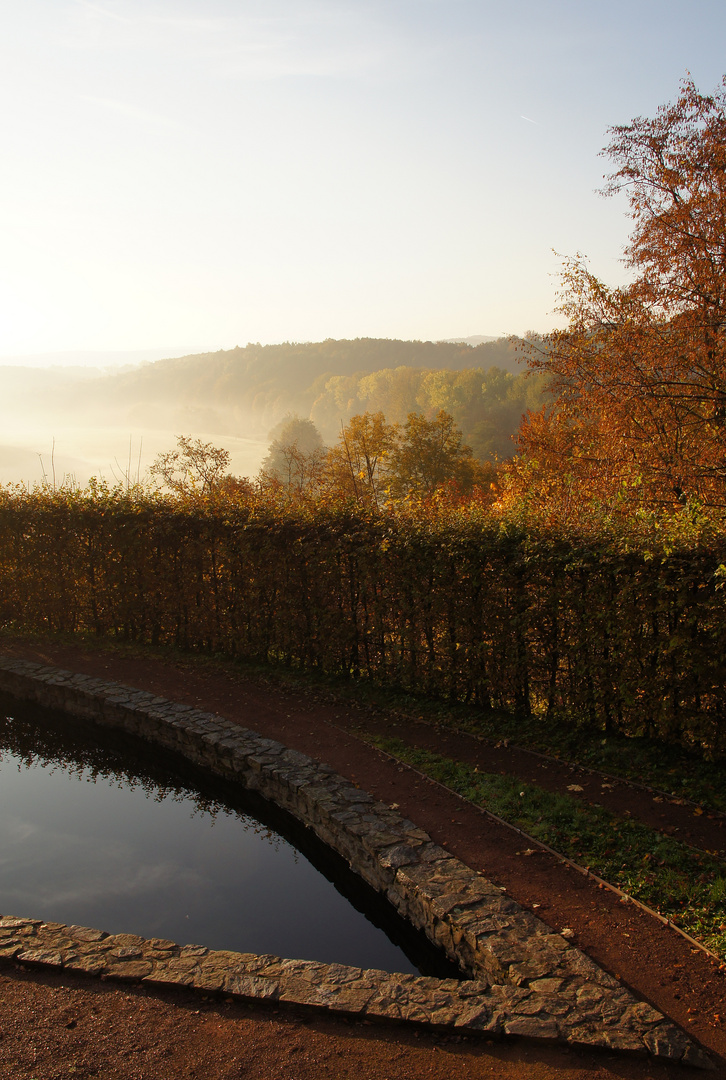 Sonnenaufgang über der Zschopau