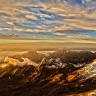 Sonnenaufgang über der Zugspitze - HDR