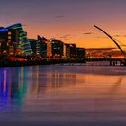 Sonnenaufgang über Dublin 