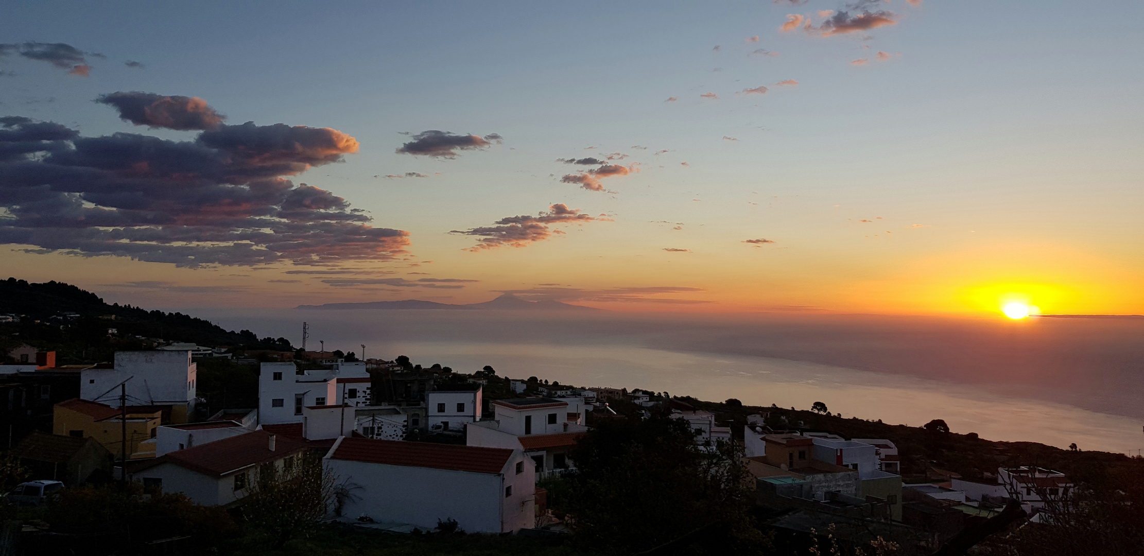 Sonnenaufgang über El Pinar