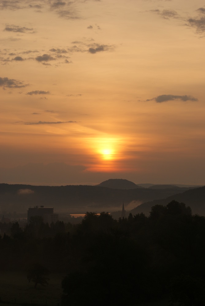 "Sonnenaufgang über Eschwege"