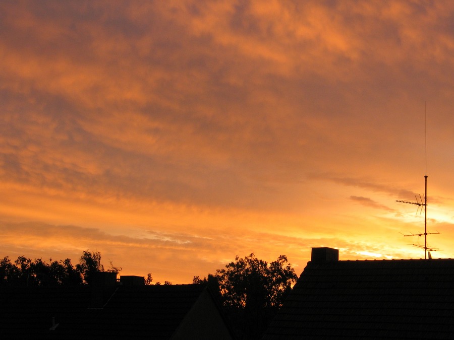 Sonnenaufgang über Essen