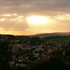 Sonnenaufgang über Freyung