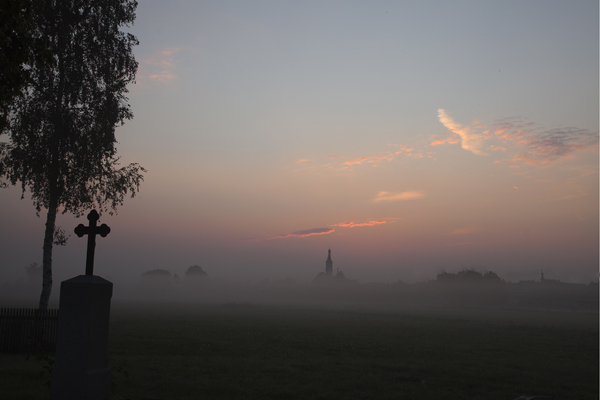 Sonnenaufgang über Geiselhöring