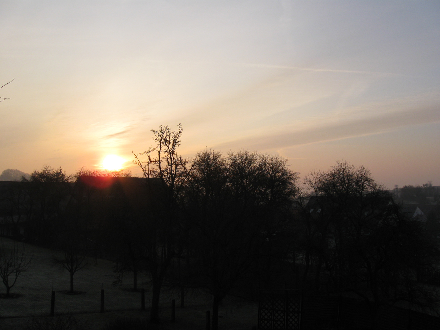 Sonnenaufgang über Gembeck