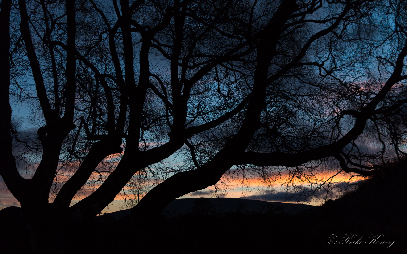 Sonnenaufgang über Glendalough