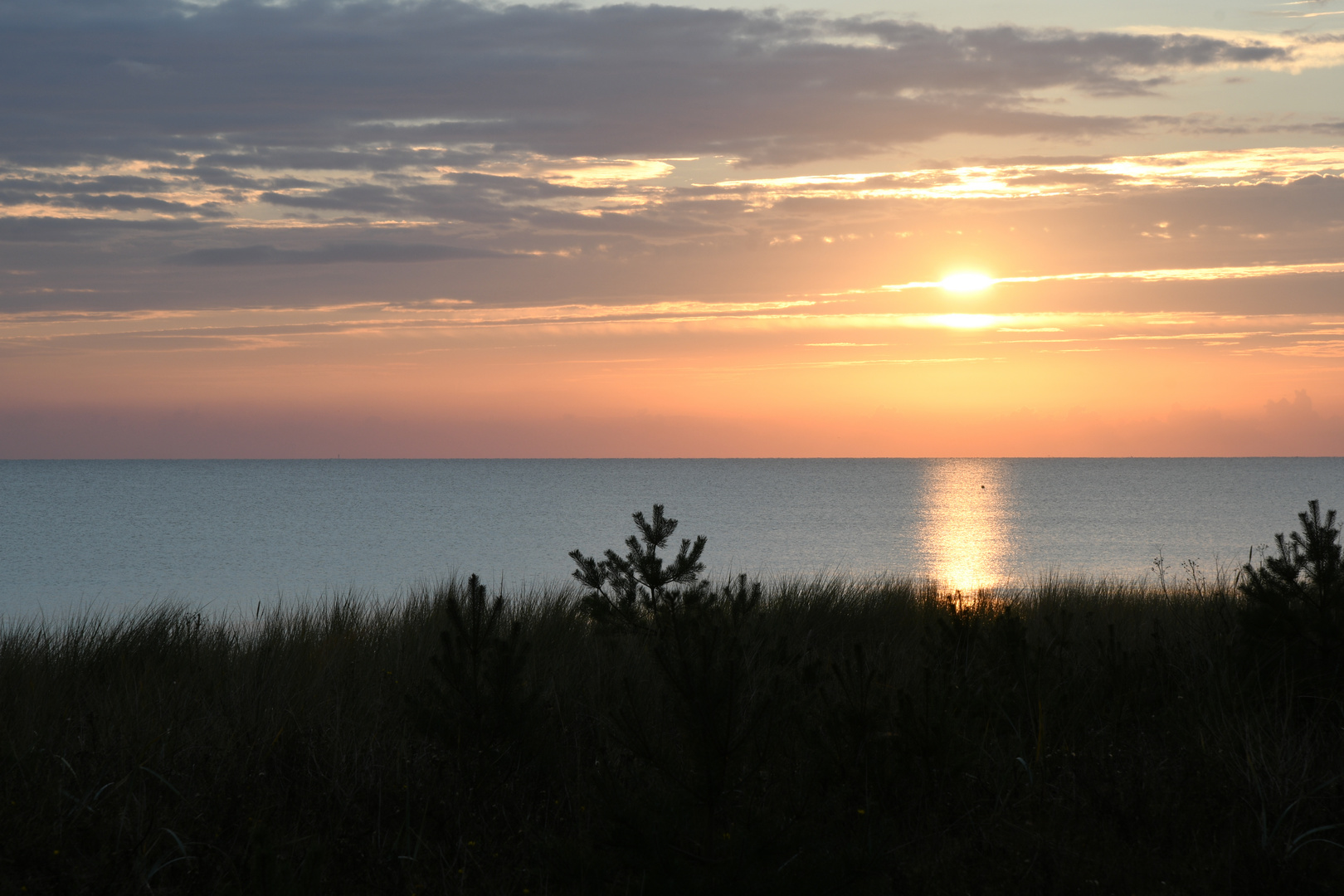 Sonnenaufgang über Göhren