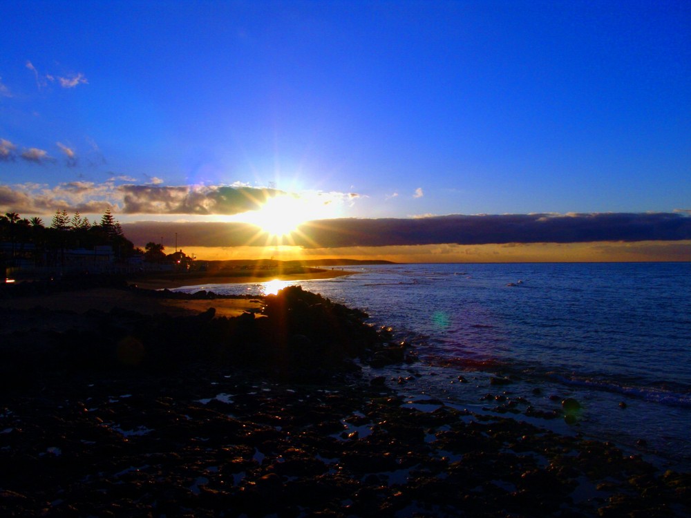 Sonnenaufgang über Gran Canaria