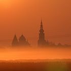 Sonnenaufgang über Greifswald