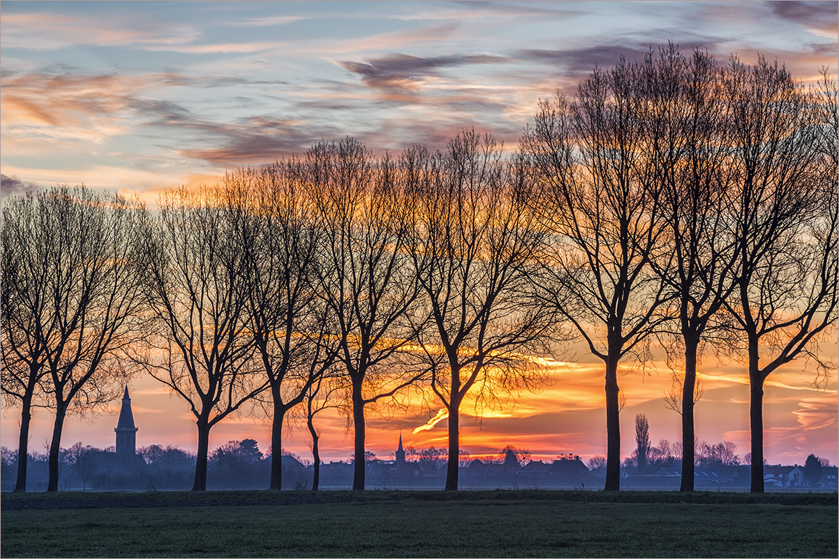 Sonnenaufgang über Groede