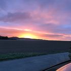 Sonnenaufgang über Hahndorf