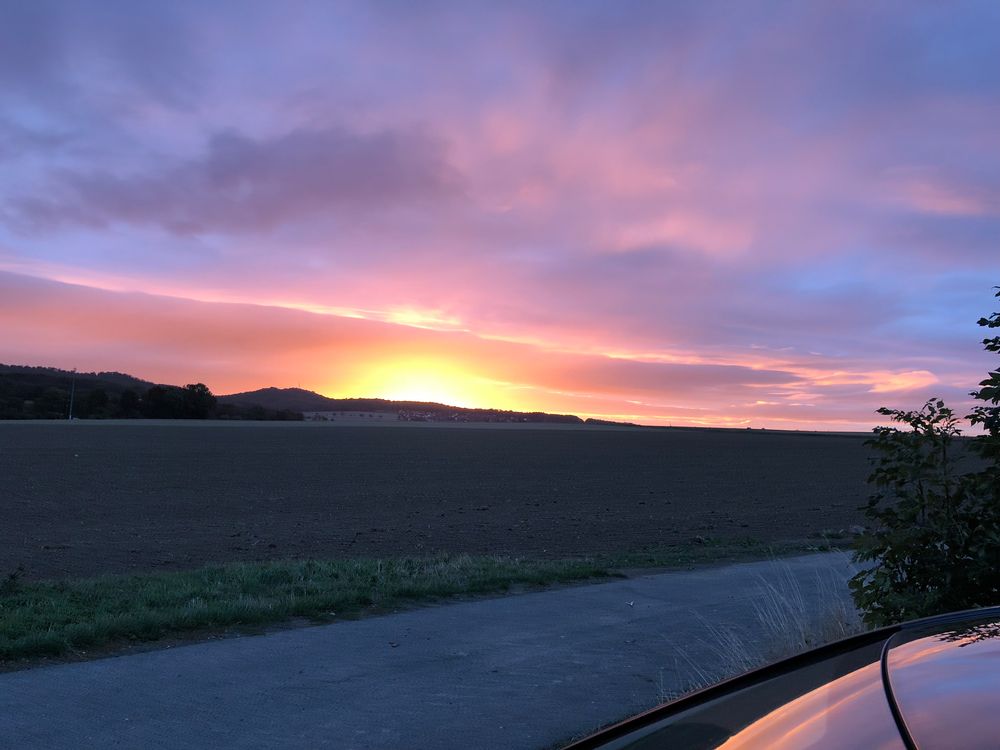 Sonnenaufgang über Hahndorf