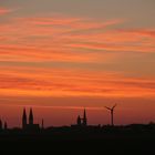 Sonnenaufgang über Halberstadt am Earth Day