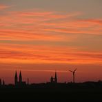 Sonnenaufgang über Halberstadt am Earth Day