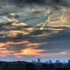 Sonnenaufgang über Hannover