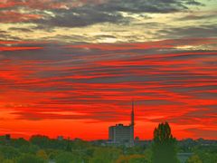 Sonnenaufgang über Hannover September 2014