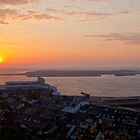 Sonnenaufgang über Helgoland