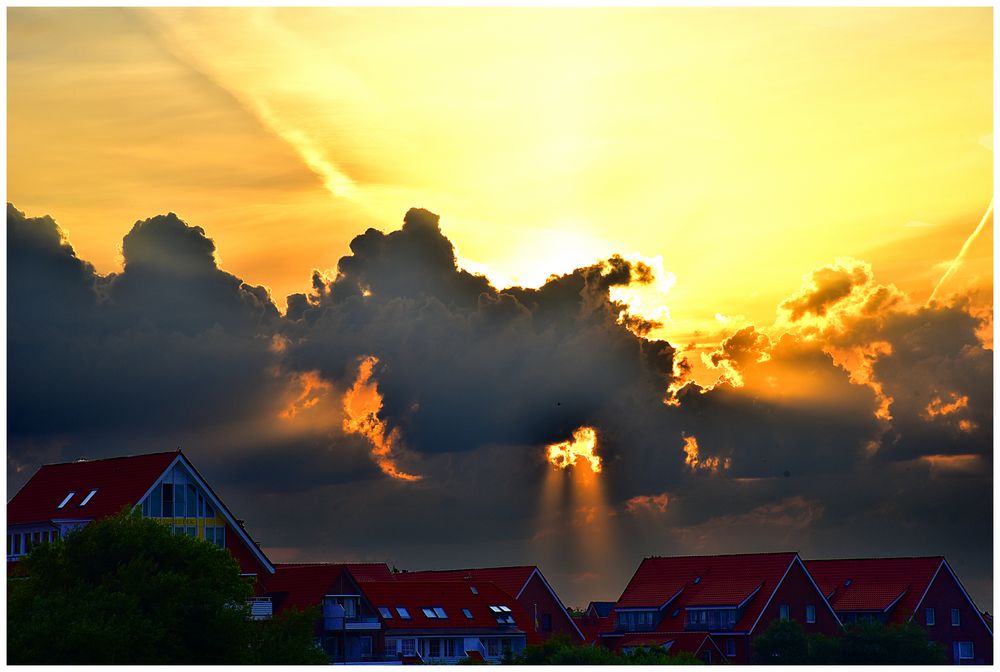 Sonnenaufgang über Juist (2)