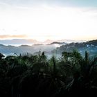 Sonnenaufgang über Kandy, Sri Lanka