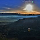 Sonnenaufgang über Kappadokien