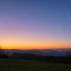 Sonnenaufgang über Kleinhöchberg