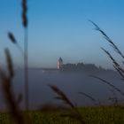 Sonnenaufgang über Kloster Scheyern 1