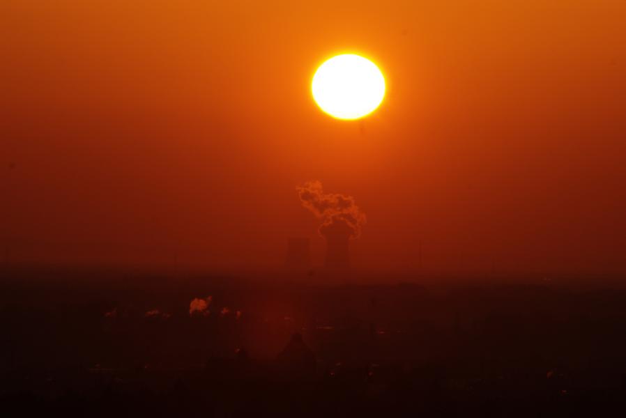 Sonnenaufgang über Landau (Pfalz)