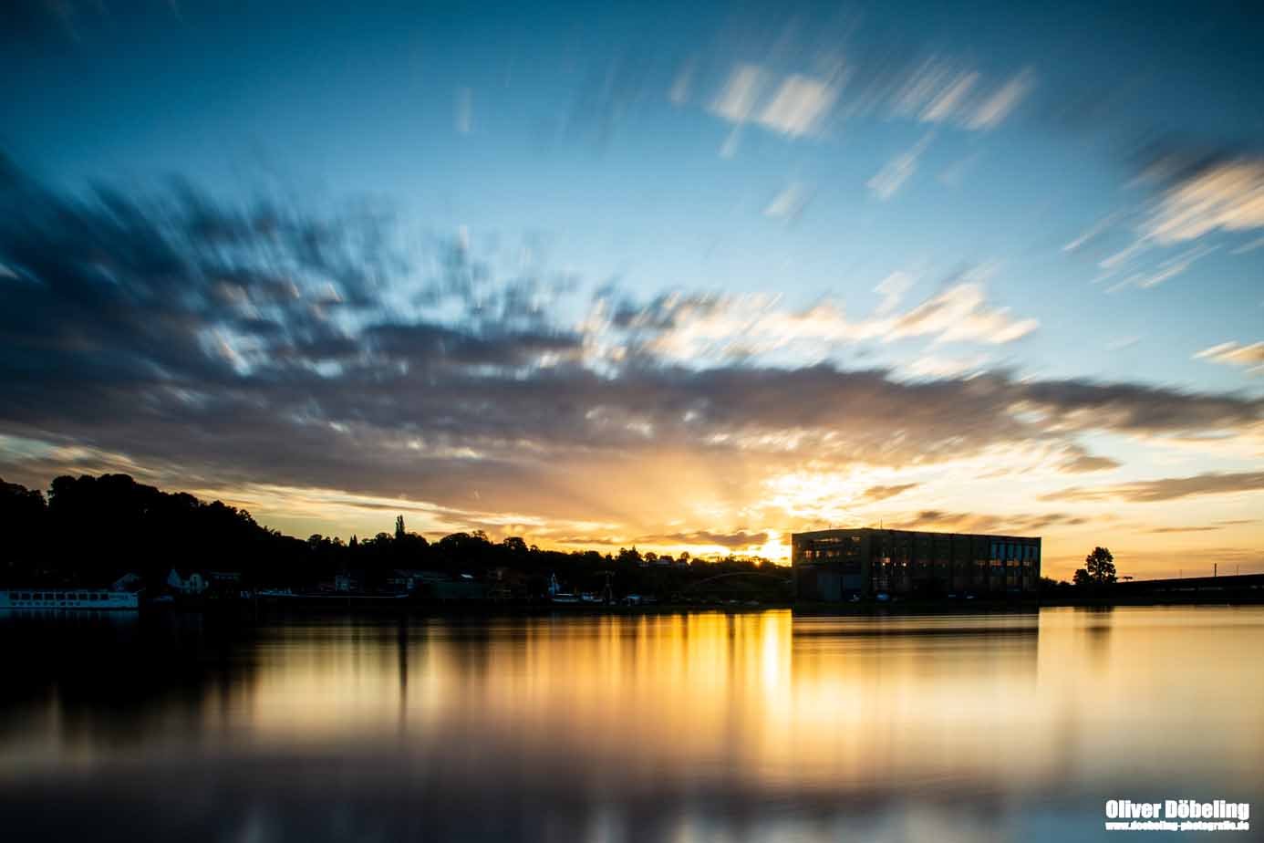 Sonnenaufgang über Lauenburg /Elbe