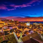 Sonnenaufgang über Lissabon