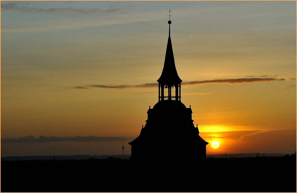 Sonnenaufgang über Lüneburg