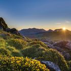 Sonnenaufgang über Macgillycuddy’s Reeks in Irland