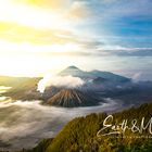 Sonnenaufgang über Mt. Bromo