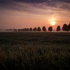 sonnenaufgang über mülheim-dümpten