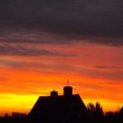 Sonnenaufgang über Mülheim-Heimaterde