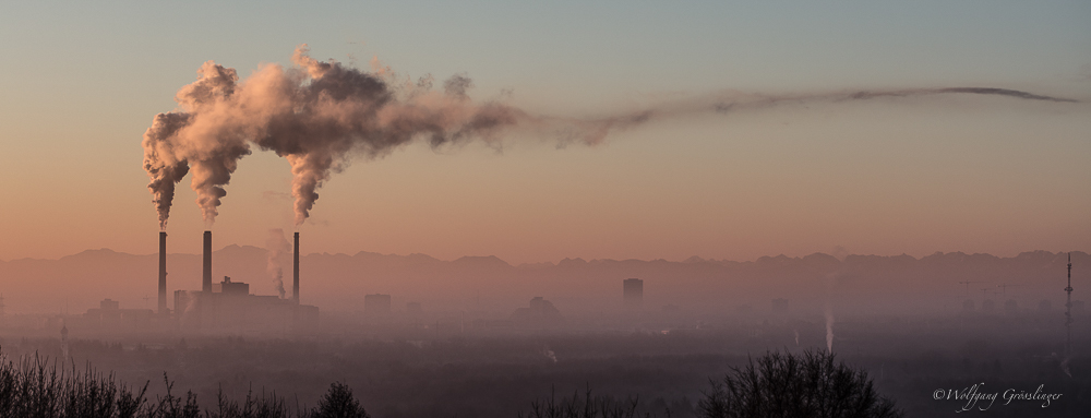 Sonnenaufgang über Münchern