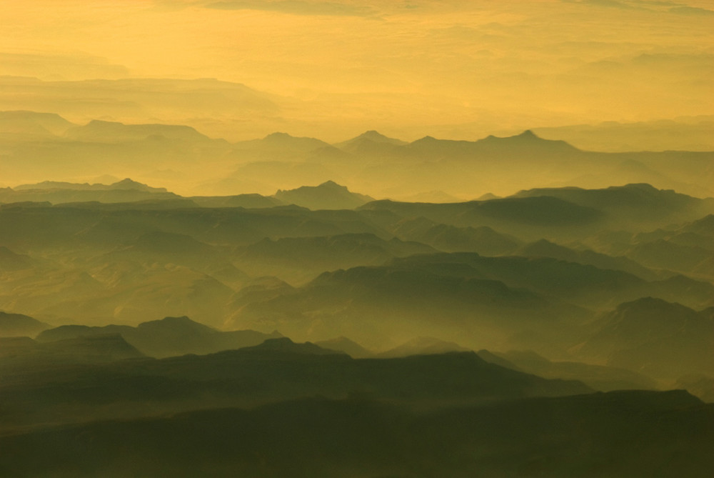 Sonnenaufgang über Namibia