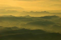 Sonnenaufgang über Namibia