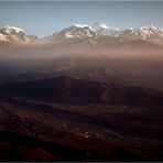 Sonnenaufgang über Nepal