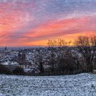 Sonnenaufgang über Neustadt/Weinstraße