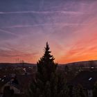 Sonnenaufgang über Niestetal